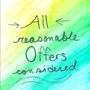 Make me an offer!!! I’ll always consider it 🤗